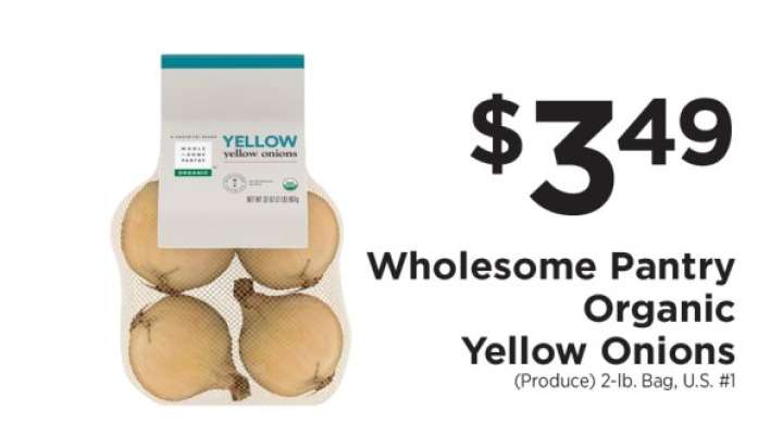Wholesome Pantry Organic Yellow Onions