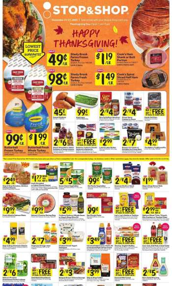 Stop & Shop Flyer - 11/21/2025 - 11/27/2025.