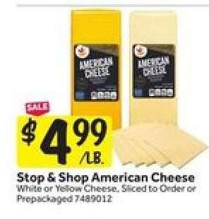 Stop & Shop American Cheese