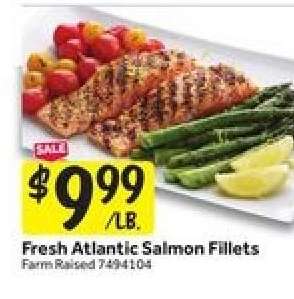 Fresh Atlantic Salmon Fillets