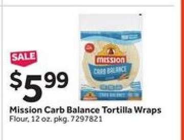 Mission Carb Balance Tortilla Wraps