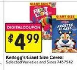 Kellogg's Giant Size Cereal