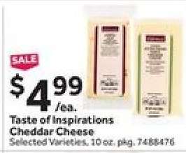 Taste of Inspirations Cheddar Cheese
