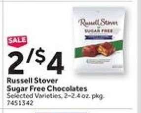 Russell Stover Sugar Free Chocolates
