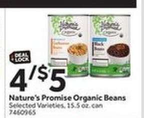 Nature's Promise Organic Beans
