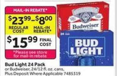 Bud Light 24 Pack