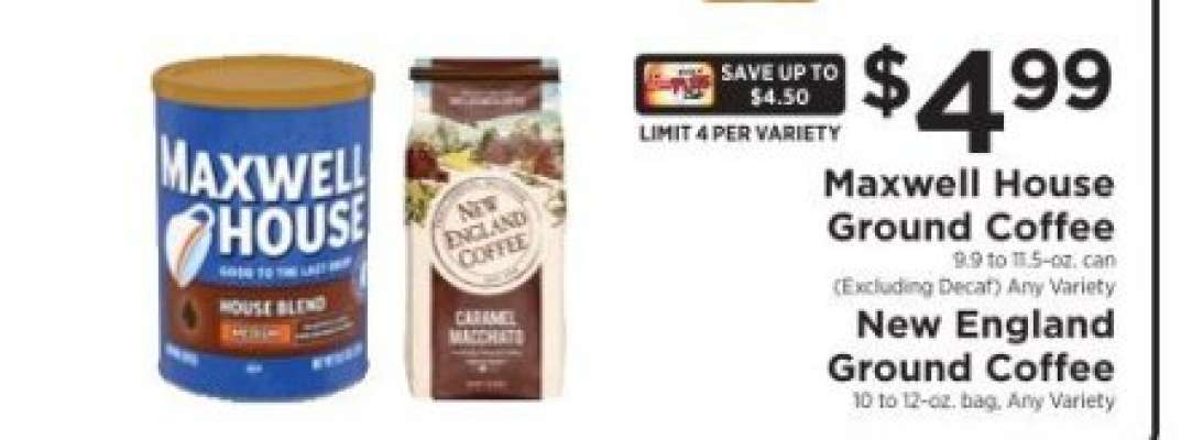 Maxwell House Ground Coffee*