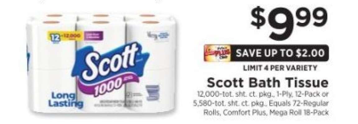 Scott Bath Tissue