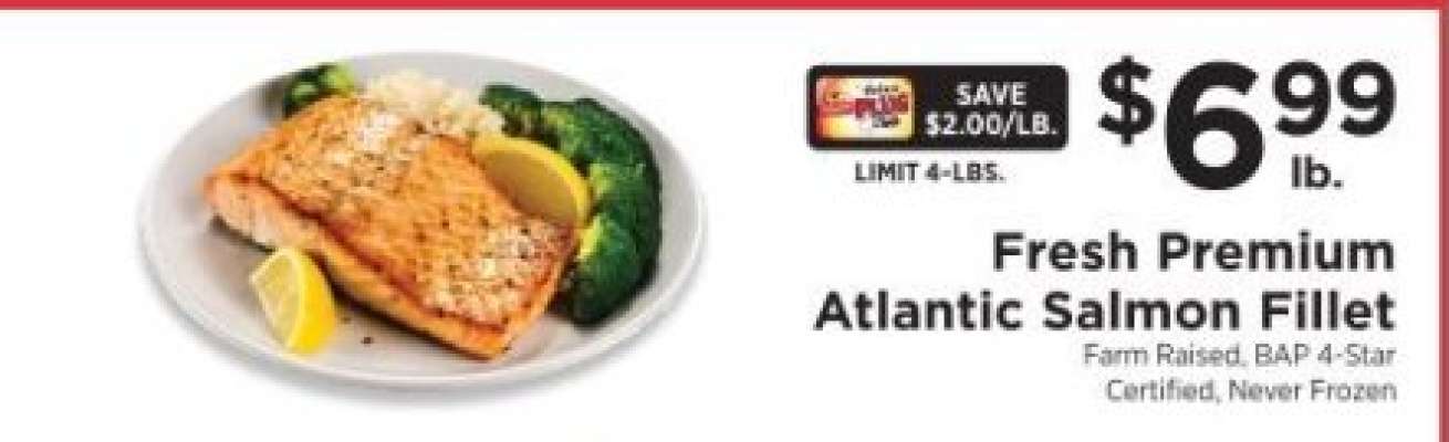 Fresh Premium Atlantic Salmon Fillet