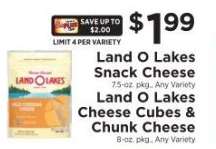 Land O Lakes Snack Cheese
