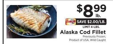 Alaska Cod Fillet