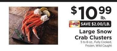 Large Snow Crab Clusters