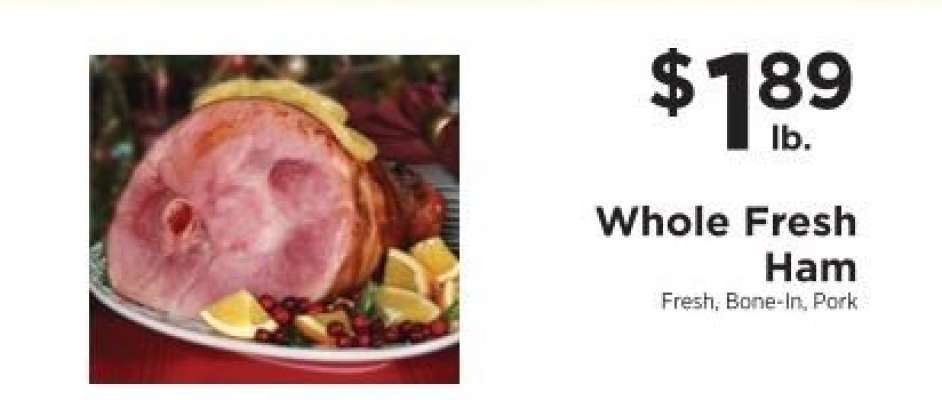 Whole Fresh Ham