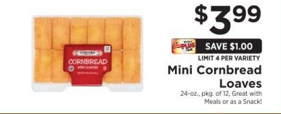 Mini Cornbread Loaves