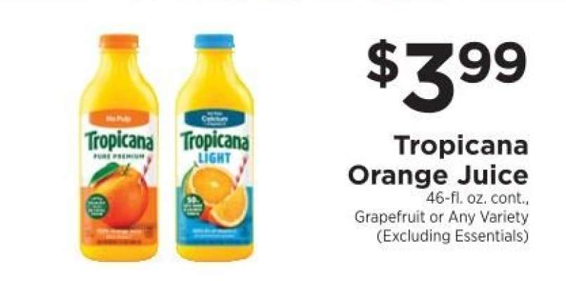 Tropicana Orange Juice
