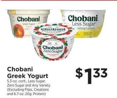 Chobani Greek Yogurt