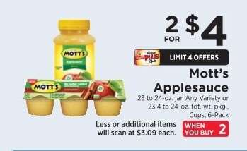 Mott's Applesauce