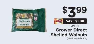 Grower Direct Shelled Walnuts