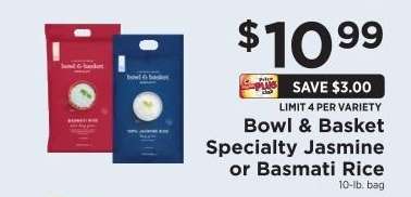 Bowl & Basket Specialty Jasmine or Basmati Rice