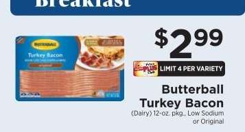 Butterball Turkey Bacon