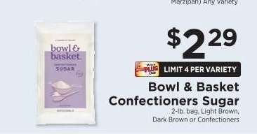 Bowl & Basket Confectioners Sugar