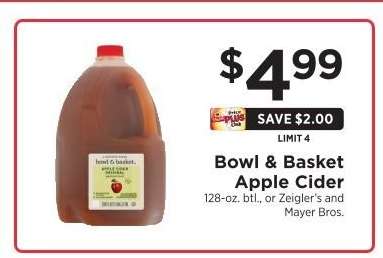 Bowl & Basket Apple Cider