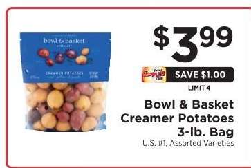 Bowl & Basket Creamer Potatoes