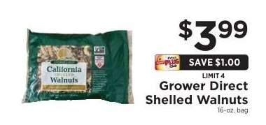 Grower Direct Shelled Walnuts