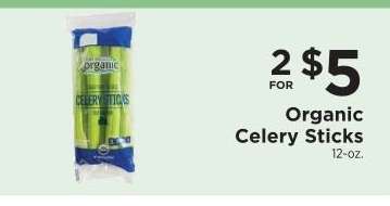 Organic Celery Sticks