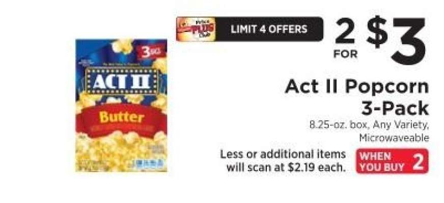 Act II Popcorn 3-Pack