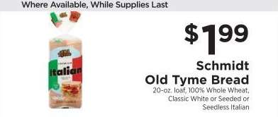 Schmidt Old Tyme Bread