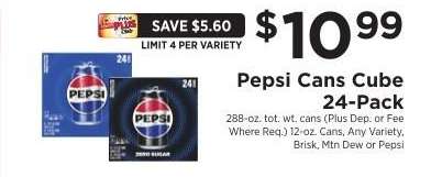 Pepsi Cans Cube 24-Pack