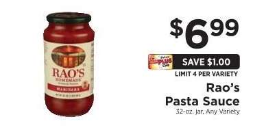 Rao's Pasta Sauce