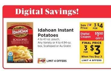 Idahoan Instant Potatoes