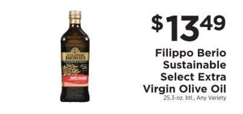 Filippo Berio Sustainable Select Extra Virgin Olive Oil