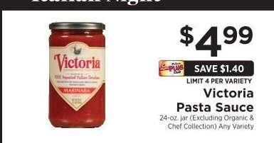 Victoria Pasta Sauce