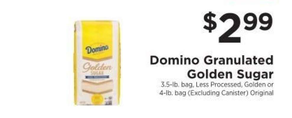 Domino Granulated Golden Sugar