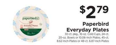 Paperbird Everyday Plates