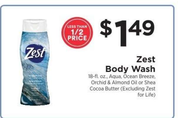 Zest Body Wash