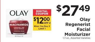 Olay Regenerist Facial Moisturizer