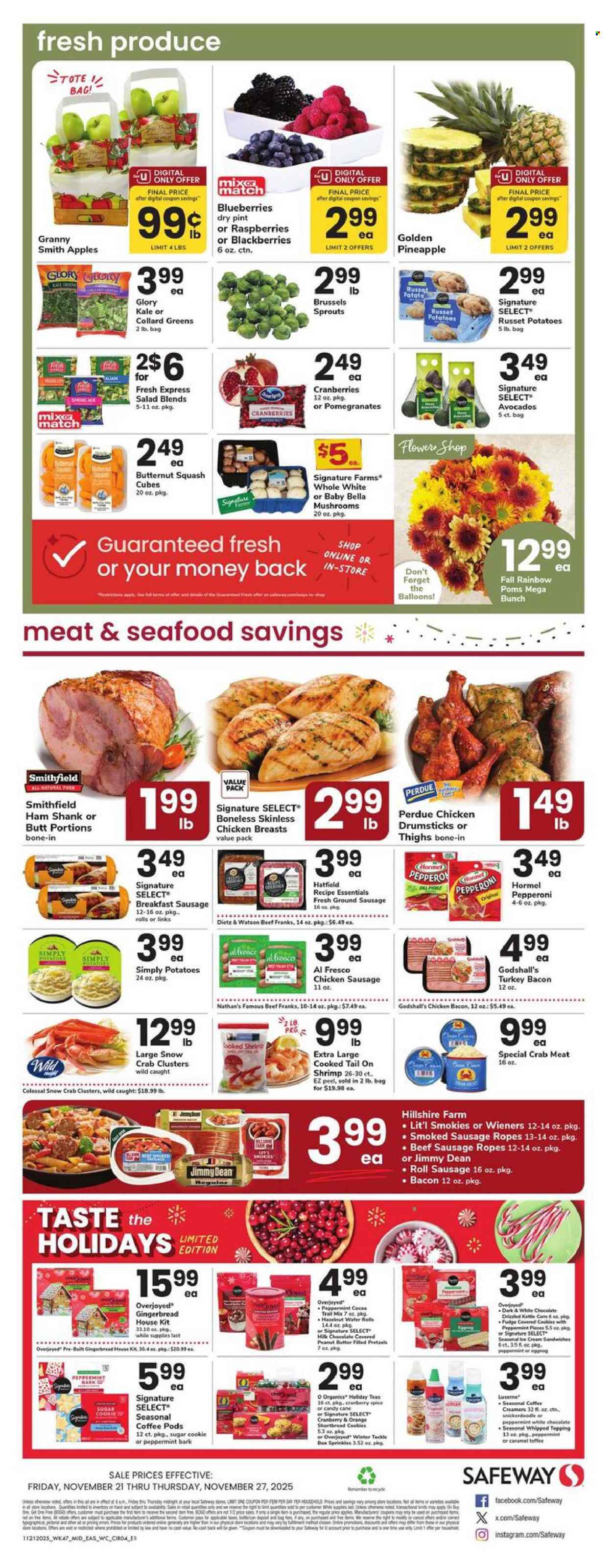 Safeway ad - 11/21/2025 - 11/27/2025. Page 5