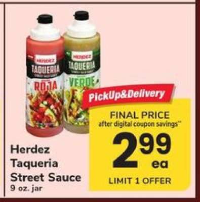 Herdez Taqueria Street Sauce