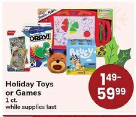 Holiday Toys or Games
