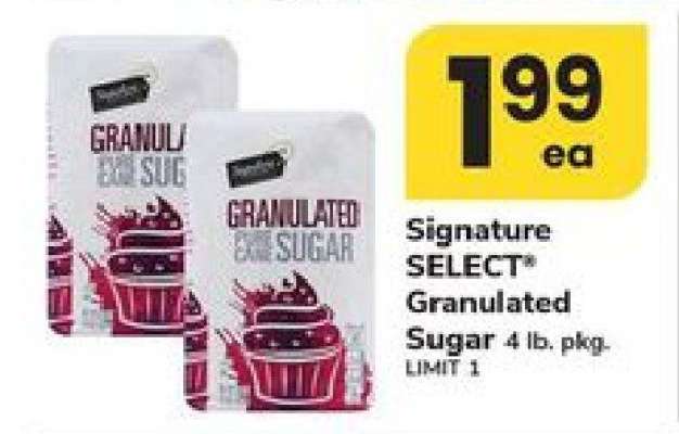 Signature Select Granulated Sugar