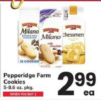 Pepperidge Farm Cookies