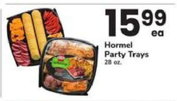 Hormel Party Trays