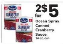Ocean Spray Canned Cranberry Sauce