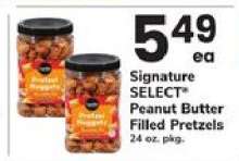 Signature SELECT Peanut Butter Filled Pretzels