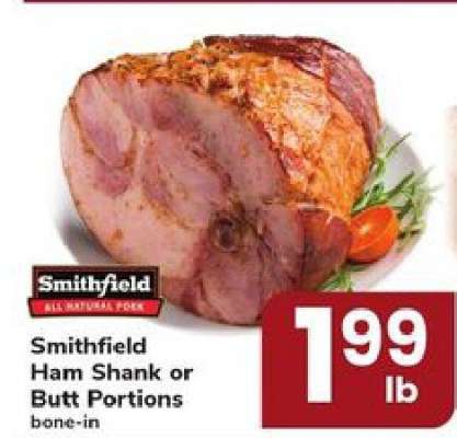 Smithfield Ham Shank or Butt Portions