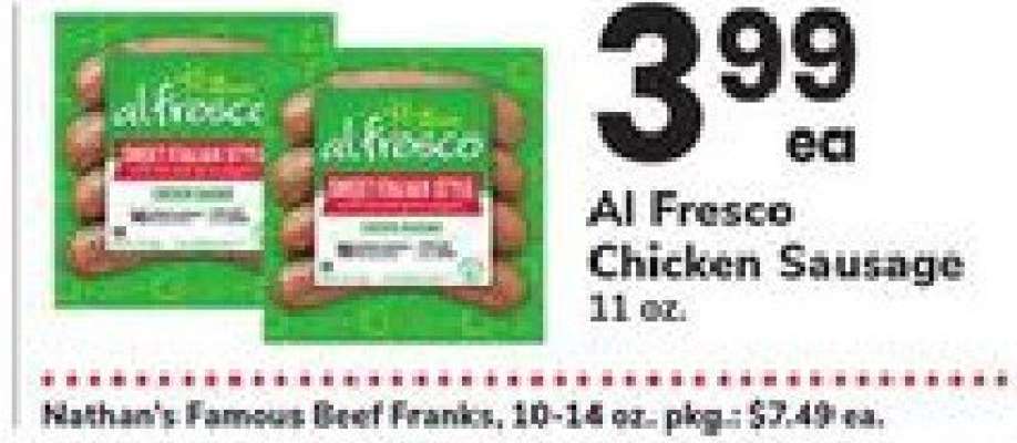 Al Fresco Chicken Sausage